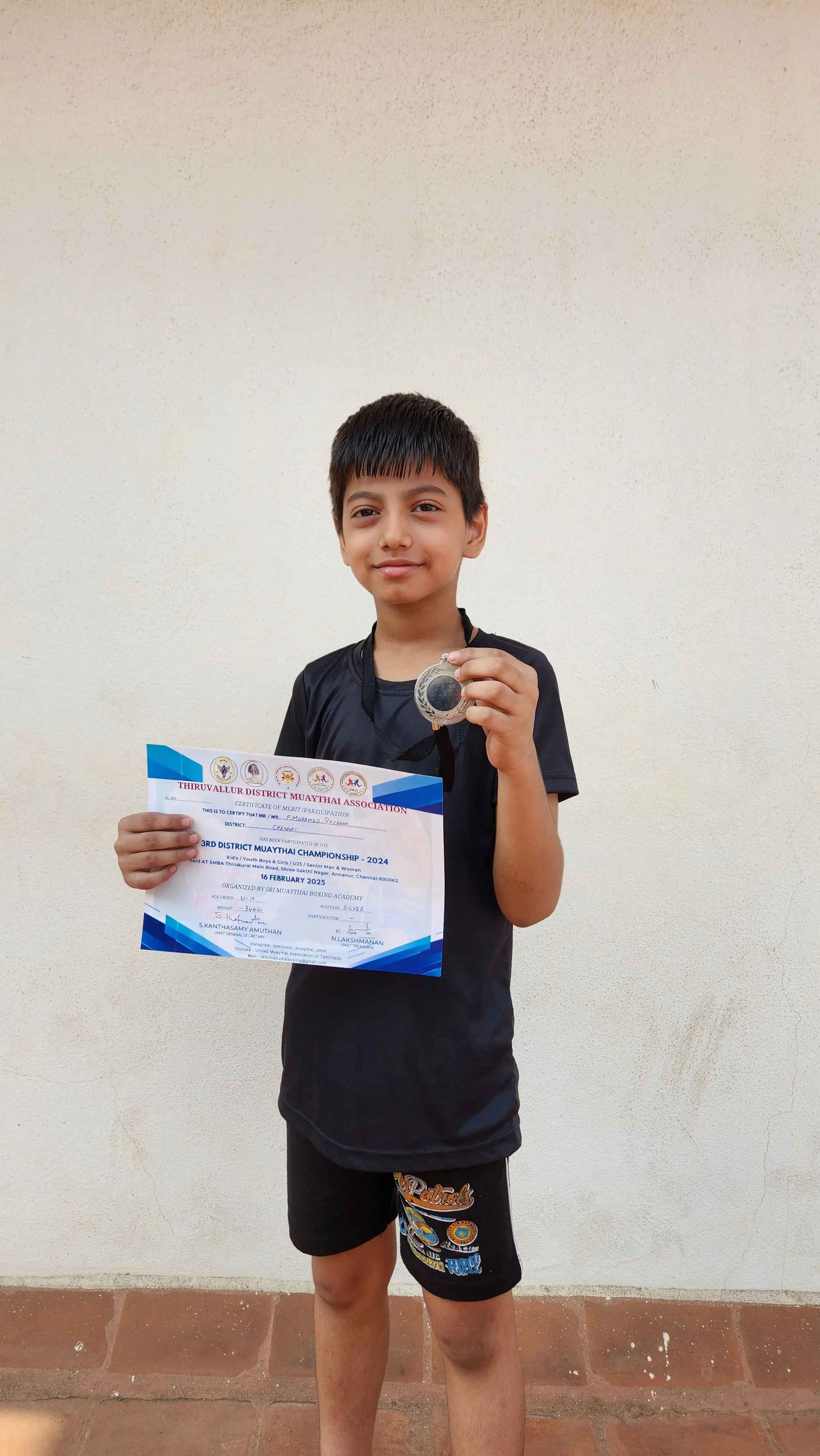 2025 District Muay Thai Championship medalist at Lethal Kickboxing Academy — photo 6