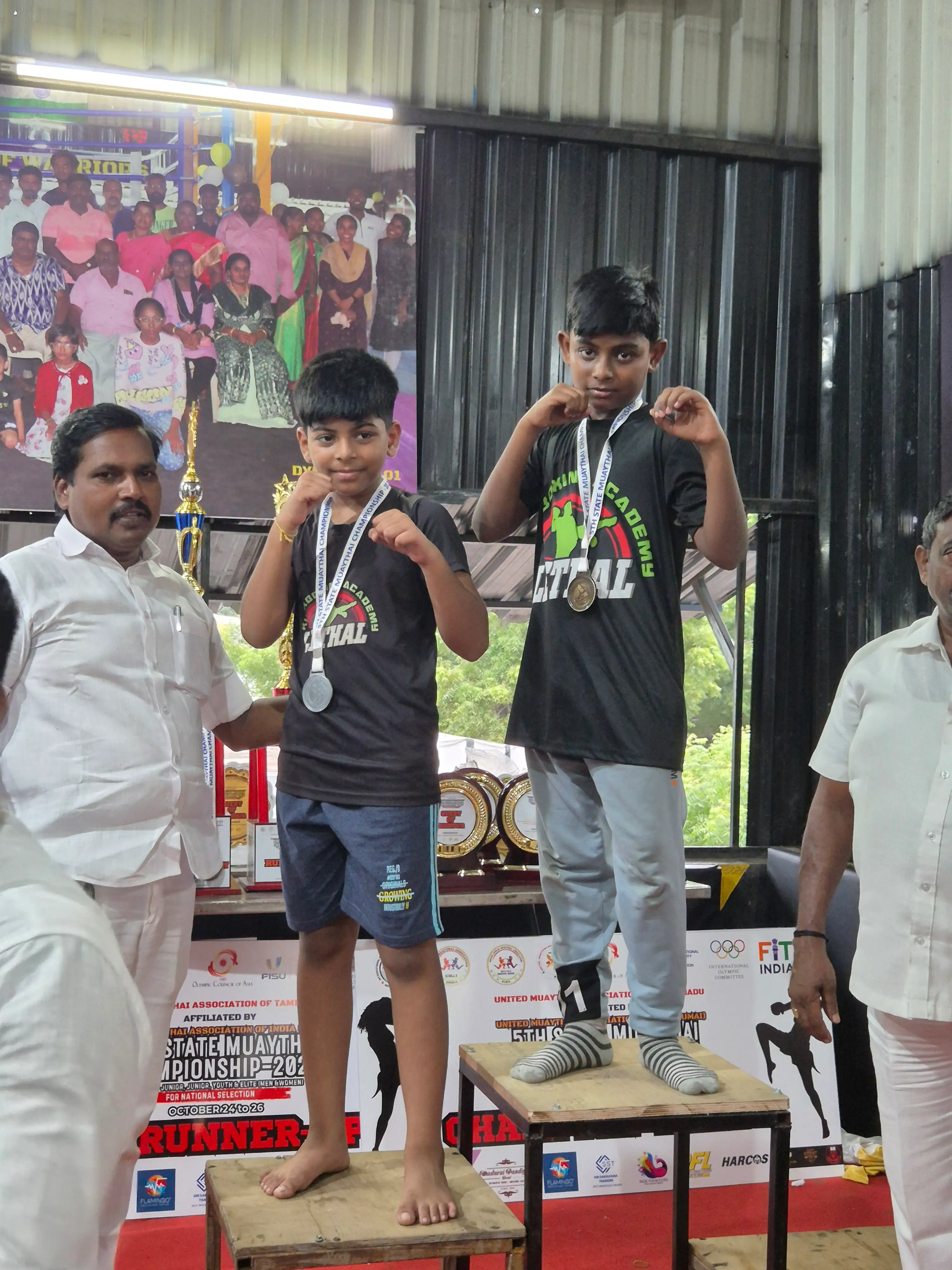 2025 Tamil Nadu State Muay Thai Championship medalist at Lethal Kickboxing Academy — photo 3