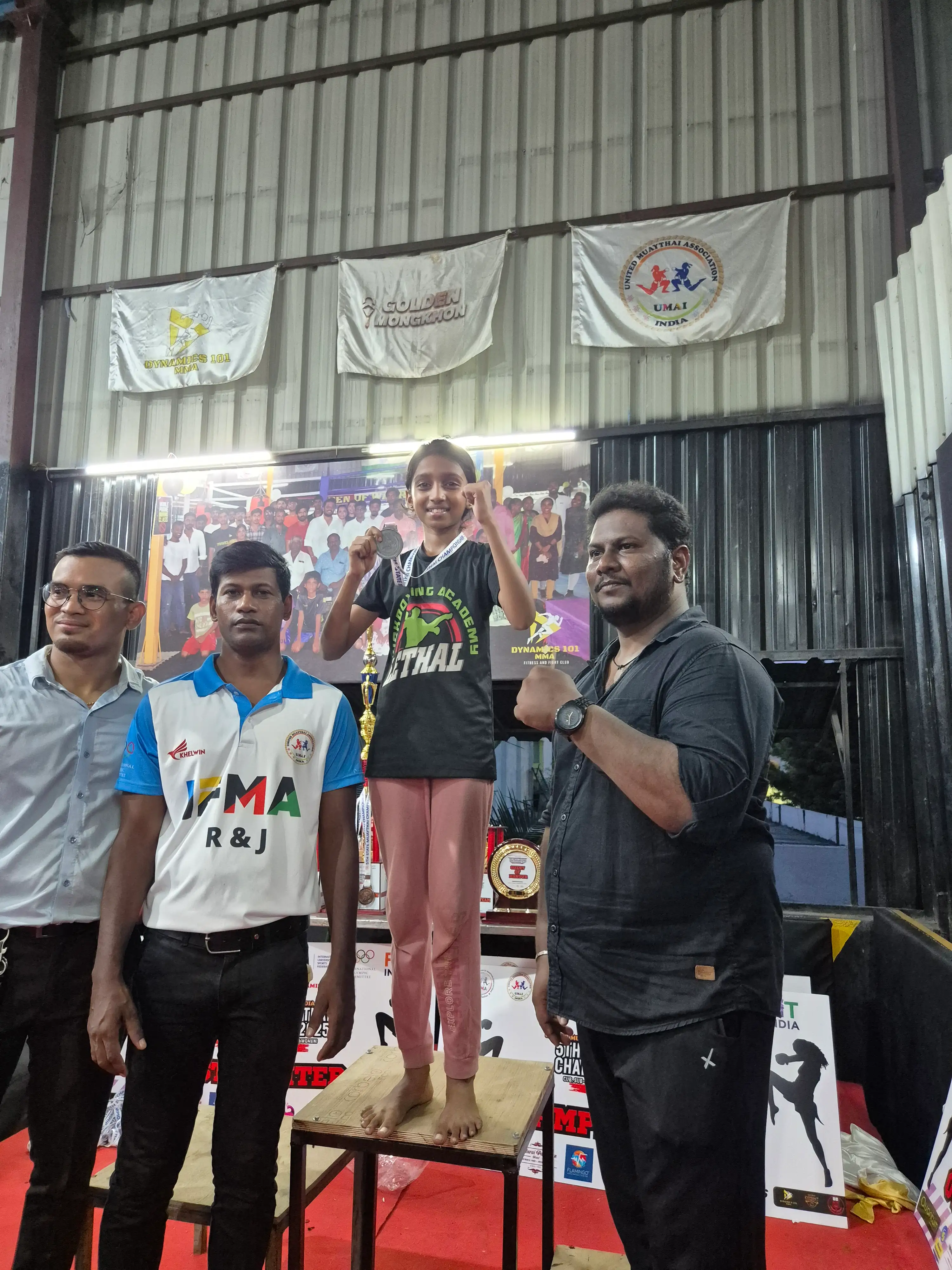 2025 Tamil Nadu State Muay Thai Championship medalist at Lethal Kickboxing Academy — photo 7