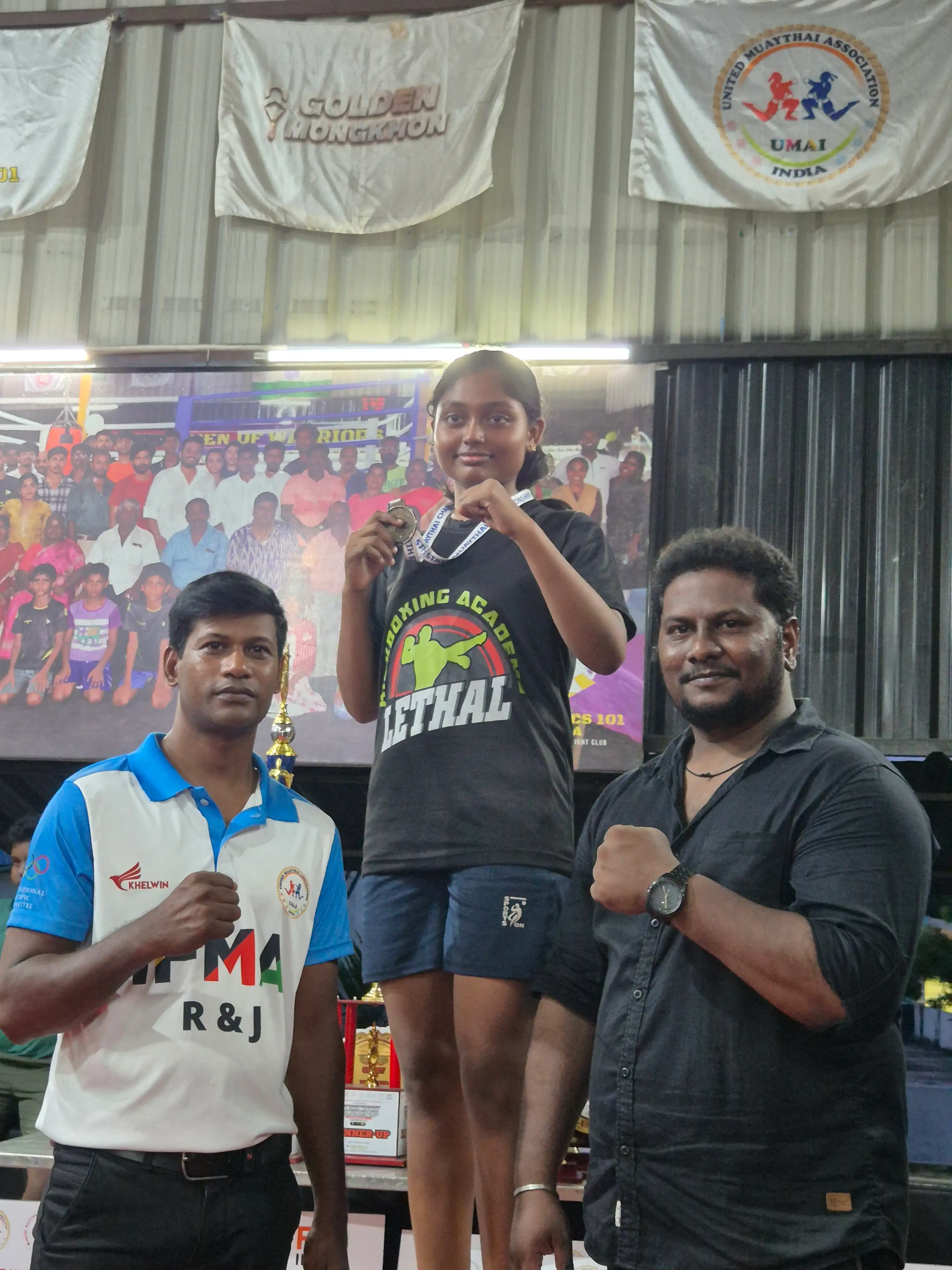 2025 Tamil Nadu State Muay Thai Championship medalist at Lethal Kickboxing Academy — photo 8