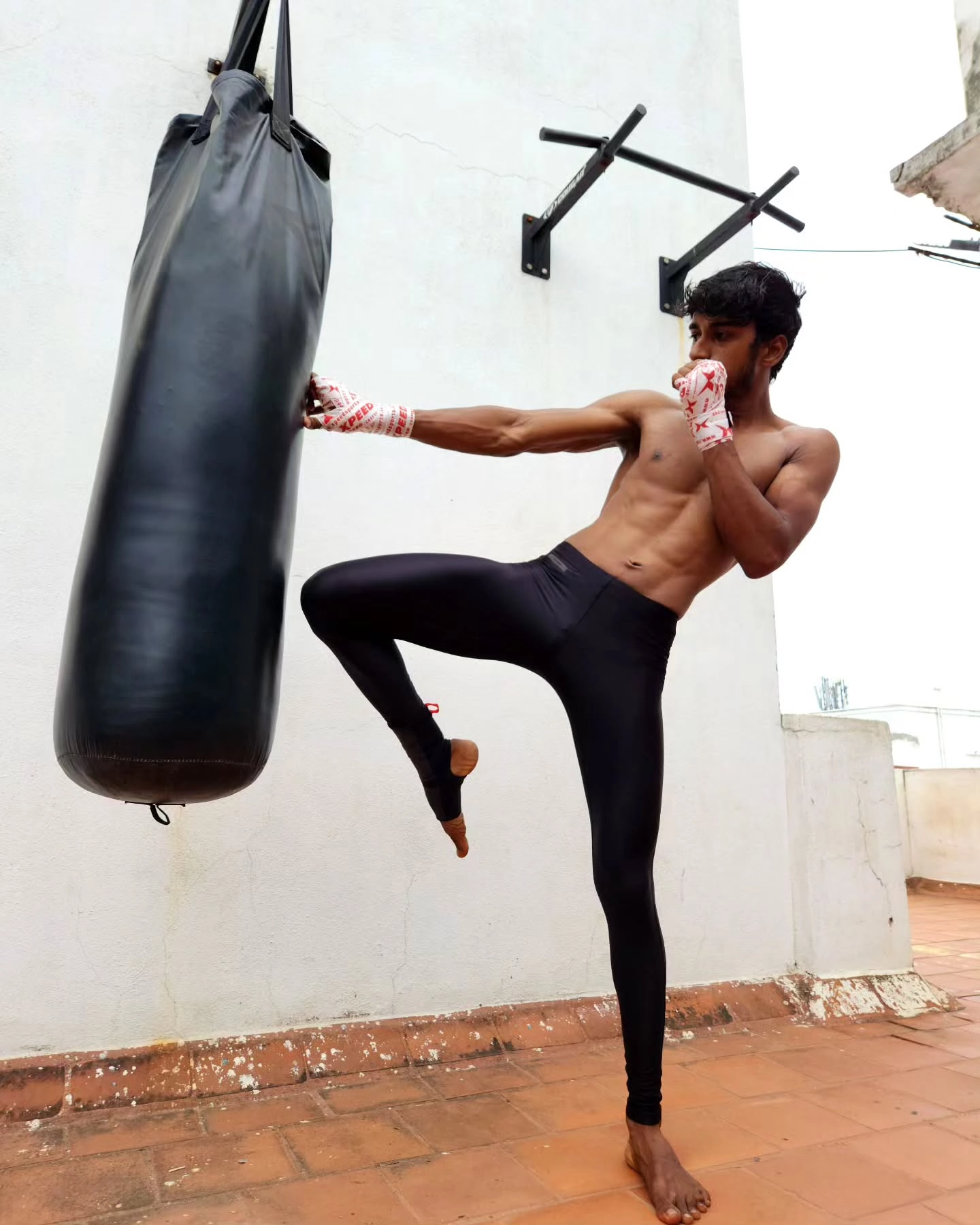 Muay Thai and K1 training session with Coach Saravanan