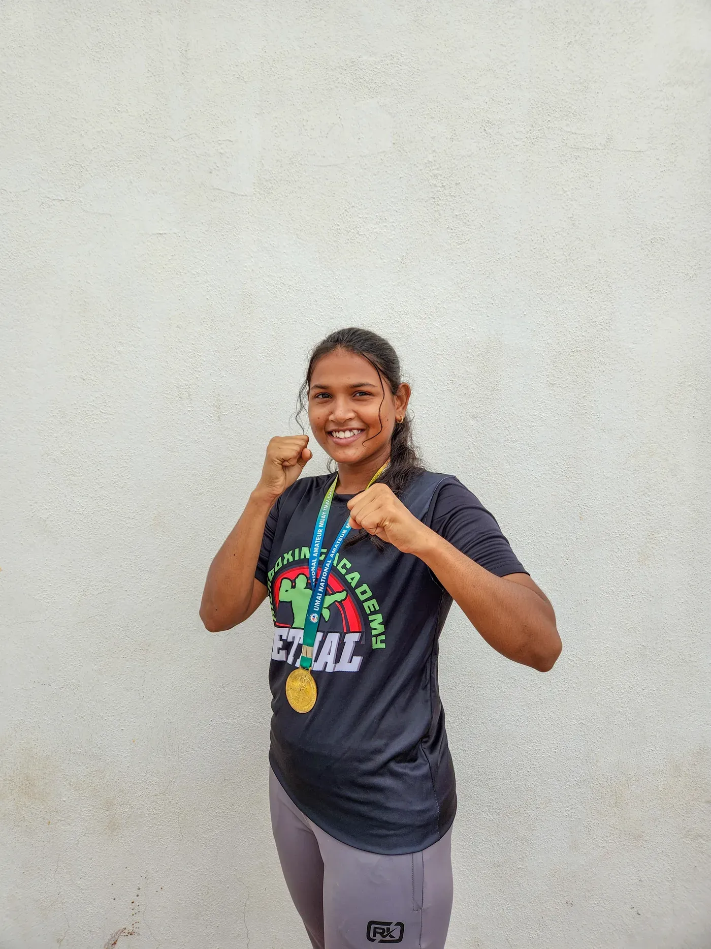 Coach Keerthana, 3× National Muay Thai Champion and online fitness coach