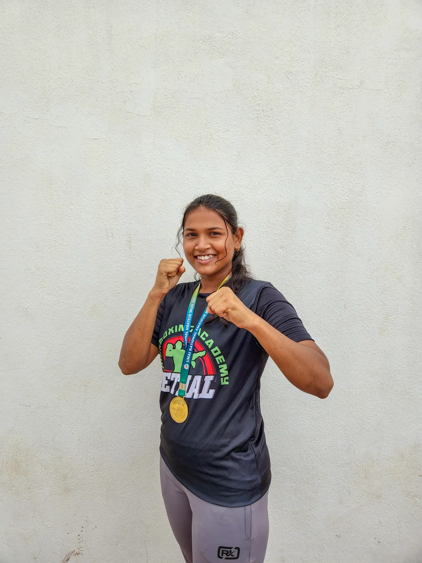Coach Keerthana, 3× National Muay Thai Champion and online fitness coach